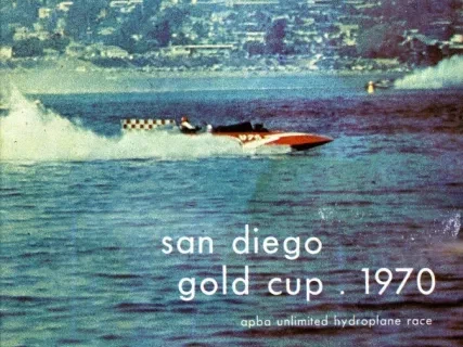 Program - San Diego Cup, 1970,
APBA Unlimited Hydroplane Race