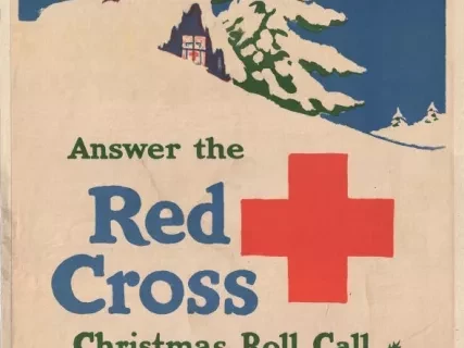Poster - Answer the Red Cross Christmas Roll Call