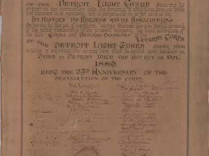 Poster - DLG Roll of Association of Veteran Corps