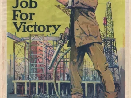 Poster - On the Job for Victory