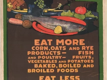 Poster - Eat More, Eat Less