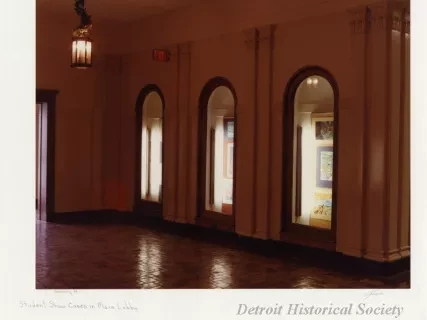 Print, Photographic - Student Show Cases in Main Lobby