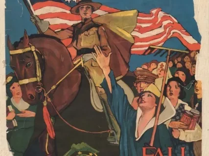 Poster - SERVICE FALL IN!