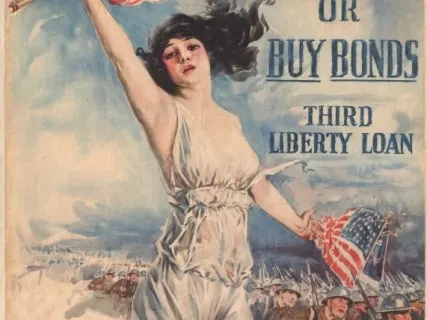 Poster - FIGHT OR BUY BONDS
Third Liberty Loan