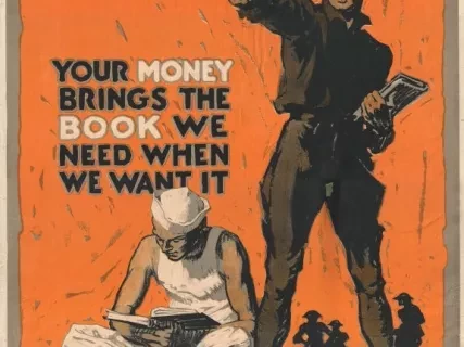 Poster - Hey Fellows!
Your Money Brings the Book We Need When We Want It.
