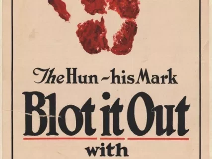 Poster - The Hun - His Mark
Blot It Out With Liberty Bonds