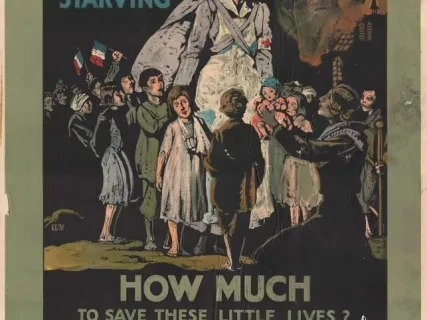 Poster - Motherless Fatherless Starving.
HOW MUCH To Save These Little Lives?