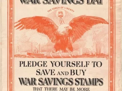 Poster - June 28th Is National War Savings Day