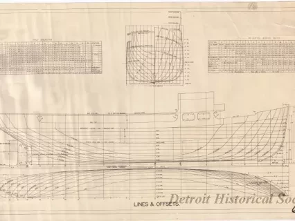 Drawing, Technical - Lines & Offsets