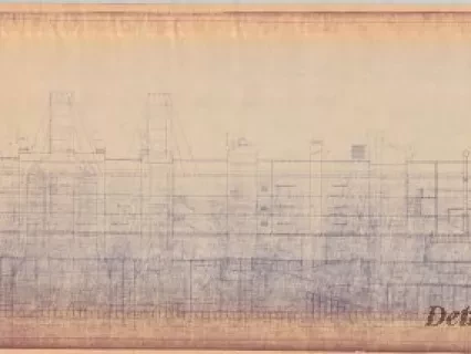 Blueprint - Inboard Profile
[SS Greater Detroit and SS Greater Buffalo]