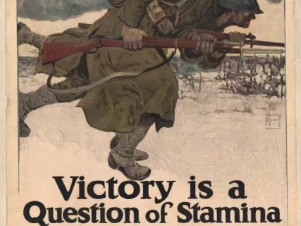 Poster - " Victory is a Question of Stamina ..."