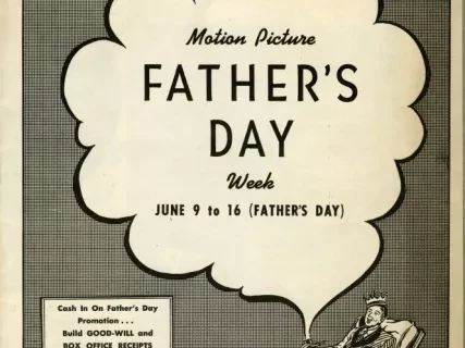 Booklet - Motion Picture Father's Day Week Press Book
