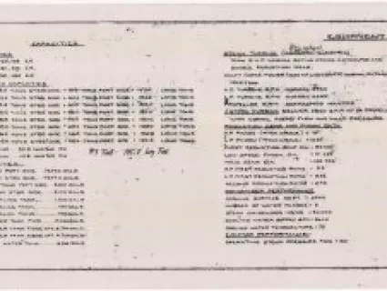 Drawing, Technical - General Data