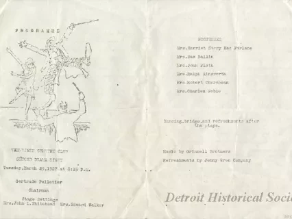 Program, Theater