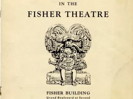 Booklet - The Story of The Maya in the Fisher Theatre