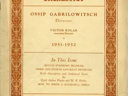 Program, Concert