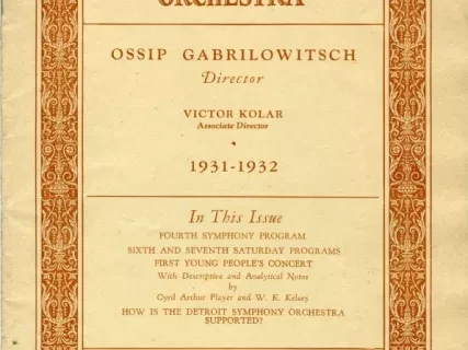 Program, Concert