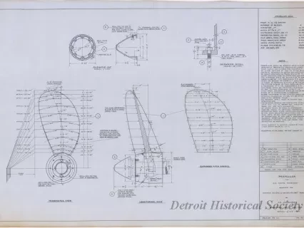 Drawing, Technical - Propeller for S.S. South American
