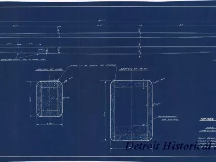 Blueprint - Yankee One-Design Class Boom
