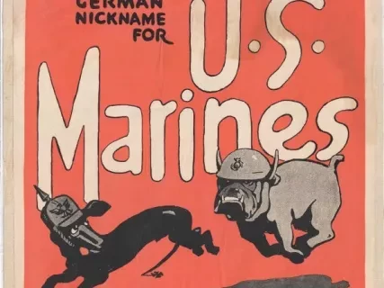 Poster - Teufel Hunden
German Nickname for U. S. Marines