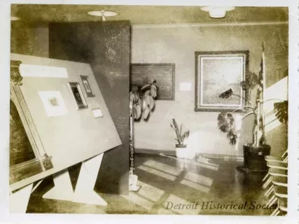 Print, Photographic - Room at Detroit Historical Museum Robert Hopkin exhibit