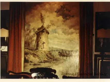 Print, Photographic - Windmill Print - Photo of Robert Hopkin Painting, Windmill Print