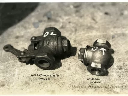 Print, Photographic - Conductor's Valve & Check Valve