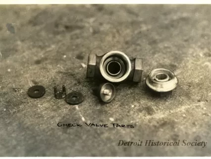 Print, Photographic - Check Valve Parts