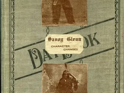 Scrapbook - Journal of Newspaper Clippings on Homann Performances