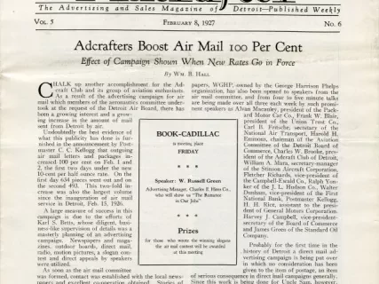 Magazine - The Adcrafter, Vol. 5, No. 6