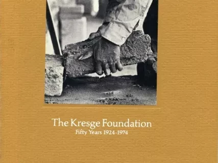 Book - The Kresge Foundation Fifty Years 1924-1974