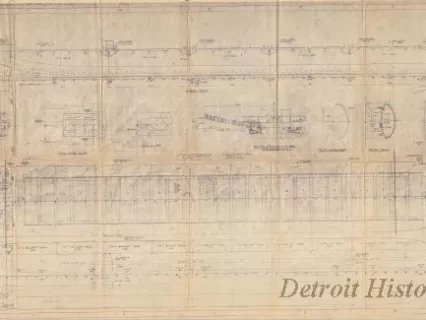 Blueprint - Roger Blough,
Inboard Profile & General Arrangement