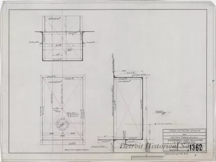 Drawing, Technical - Housing for Fan Engine for
Captain Thomas Wilson