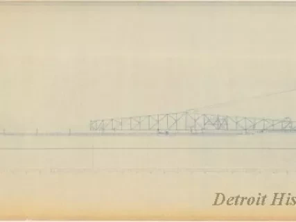 Blueprint - Outboard Profile,
[SS Detroit Edison]