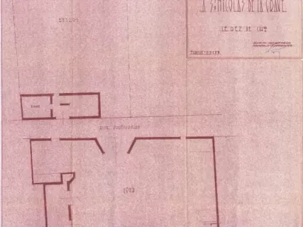 Drawing - Maison Natale d'Antoine Laumet de la Mothe Cadillac
à St. Nicolas de la Grave