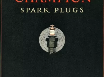 Booklet - The Story of Champion Spark Plugs : A pictorial survey of their manufacture from raw material to finished product