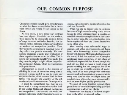 Newsletter - Champion Employee News