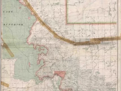 Map - Ontario, Sault Ste. Marie Sheet - 
Portions of Algoma, Sudbury, and Manitoulin Districts