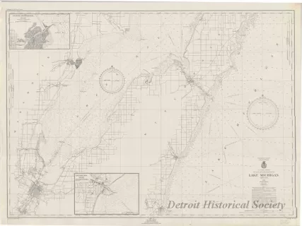 Chart, Navigational - Lake Michigan