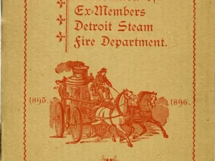 Constitution - Constitution and By-Laws of the Assoication of Ex-Members Detroit Steam Fire Department
