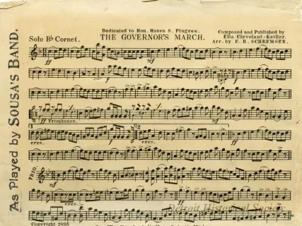 Music, Sheet - The Governor's March