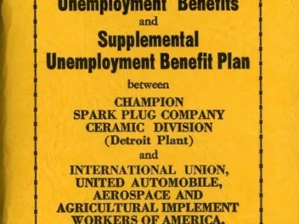 Agreement - 1966 Supplemental Agreement Concerning Supplemental Unemployment Benefits and Supplemental Unemployment Benefit Plan between Champion Spark Plug Company Ceramic Division (Detroit Plant) and International Union, United Automobile, Aerospace [..