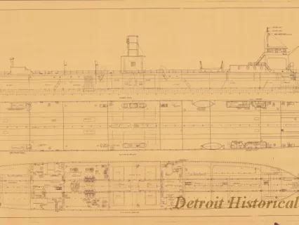 Blueprint - Deck Plans, General Arrangements
[Hull 393]