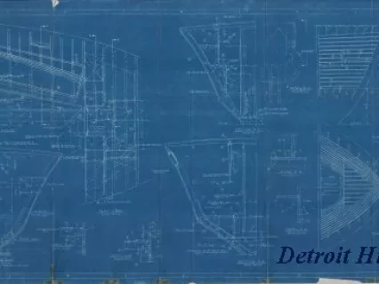 Blueprint - 63 Ft. Aircraft Rescue Boat - Mark 3,
Crews Quarters Arrangement