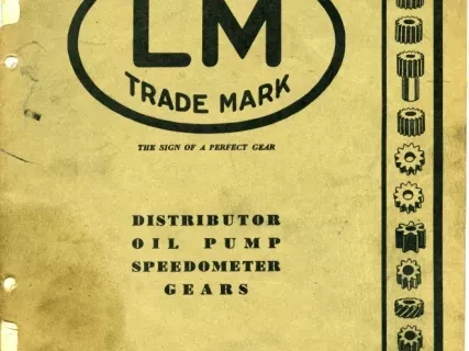 Guidebook - L.M. Gear Company Alphabetized Car Guide