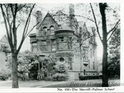 Postcard - No. 100 The Merrill Palmer School