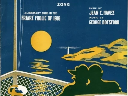 Music, Sheet - On the Old Dominion Line