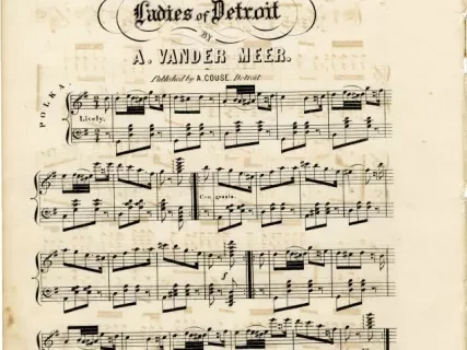Music, Sheet - Detroit Polka