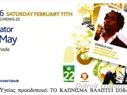 Handbill - The Innovator, Derrick May