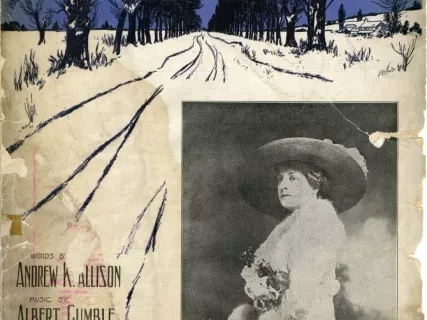 Music, Sheet - On a Good Old Time Sleigh Ride